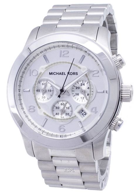 montre argent michael kors|montre Michael Kors homme.